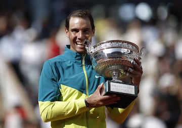 Rafa Nadal ganó su 14º Roland Garros, después de vencer a Casper Ruud por 6-3, 6-3, 6-0.