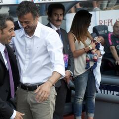 Luis Enrique apoya a Valverde: "Empatizo con él. Está haciendo un buen trabajo en el Barça"