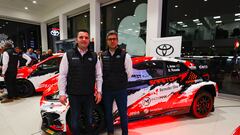 Iván Ares sale a por todas con su nuevo Toyota