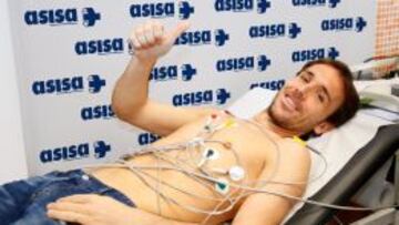 Verdú supera el reconocimiento médico