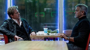 brad pitt george clooney wolfs