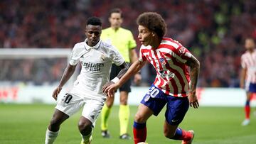 18/09/22 PARTIDO PRIMERA DIVISION DERBY DERBI 
JORNADA 6 ESTADO CIVITAS METROPOLITANO
ATLETICO DE MADRID - REAL MADRID
VINICIUS WITSEL  