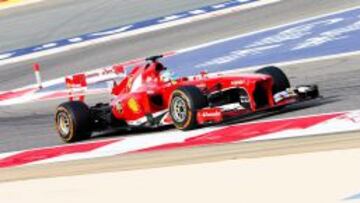 Alonso se vio muy perjudicado por la avería en el DRS.