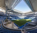 Últimas fotografías oficiales de la cubierta del Bernabéu