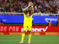 Henry Martin of America during the 6th round match between Guadalajara and America as part of the Liga BBVA MX, Torneo Clausura 2026 at Akron Stadium, on February 14, 2026 in Guadalajara, Jalisco, Mexico.