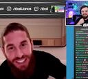 La entrevista modificada de Ibai con Ramos: ojo al guiño de Sergio hacía el Barcelona