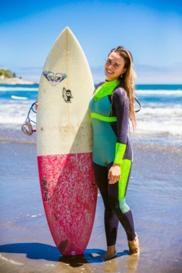 La clínica de surf de Isidora Ureta, en imágenes