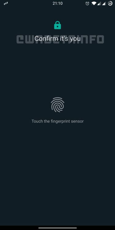 Pronto podrás iniciar WhatsApp Web con tu huella dactilar