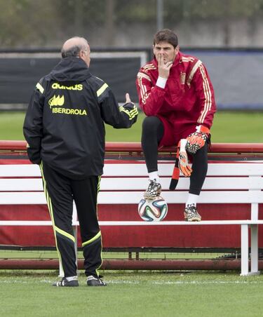 Del Bosque, Casillas and happier times