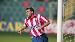 Vieri, con el Atlético.