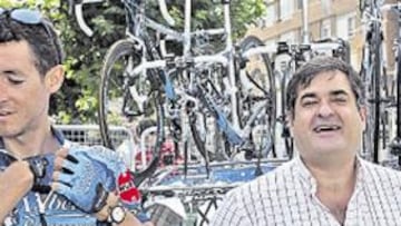 <b>CON LAS MANOS EN LA MASA. </b>Heras y Saiz son dos de los involucrados en la Operación Puerto