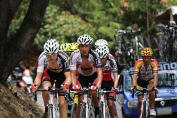 La séptima etapa de la Vuelta Colombia tuvo un recorrido de 156 kilómetros entre Armenia y Riosucio; tres premios de montaña de tercera categoría y uno de segunda.