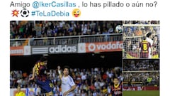 Bartra devuelve la broma a Casillas por Twitter