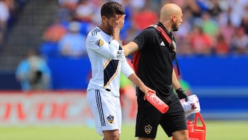 Lesión de Jona dos Santos no es grave; respiran LA Galaxy y El Tri