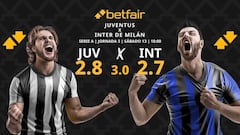 Juventus vs. Inter de Milán: horario, dónde ver, pronósticos y clasificación
