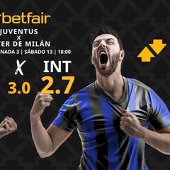 Juventus vs. Inter de Milán: horario, dónde ver, pronósticos y clasificación