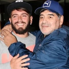 Diego Maradona Jr: "Trato de hablar mucho con mi padre y por ahora no me contesta"