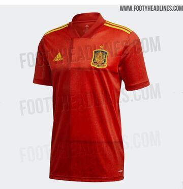 La web www.footyheadlines.com, especializada en ropa deportiva, ha revelado la que será la equipación de la Selección para la próxima Eurocopa.