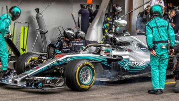 Hamilton, preocupado por el buen rendimiento del Ferrari