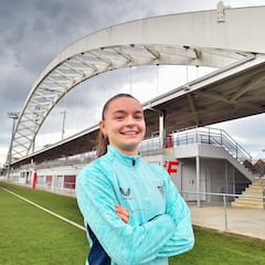 Sara Ortega: “El gol en el Di Stéfano no se me olvidará en la vida, ojalá repetir”