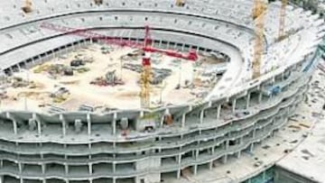 <b>EN EL AIRE. </b>La construcción del nuevo Mestalla se ha convertido en nuevo problema para el club