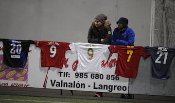 After a lengthy time out injured, Michu decided to return home and start from zero. He joined Langreo, where his brother was coach in Spain's fourth tier. He hit 10 goals in 17 appearances for the team.