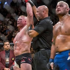 Brock Lesnar, suspendido un año y multado con $250.000 dólares
