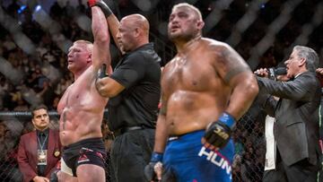 Brock Lesnar, suspendido por drogas y multado con 250.000$