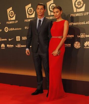 Cristiano Ronaldo, en la Gala que fue condecorado como el mejor de la temporada.