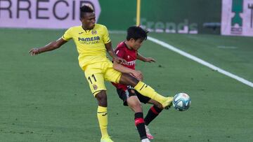 16/06/20 PARTIDO PRIMERA DIVISION
 CORONAVIRUS COVID19
 VILLARREAL - MALLORCA 
 CHUKWUEZE KUBO 