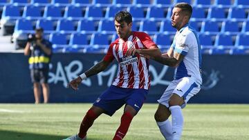 Augusto contra el Leganés.