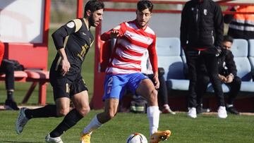 Imagen del partido entre el Recreativo Granada y el Eldense