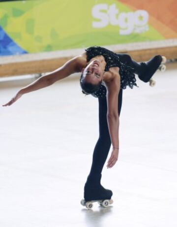 Marisol Villarroel es una de las mejores exponentes en el patinaje artístico.