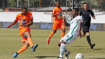 Envigado y Deportes Quind&iacute;o empataron 1-1 por la fecha 10 de la Liga BetPlay en el estadio Polideportivo Sur.