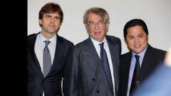 Erick Thohir y Massimo Moratti