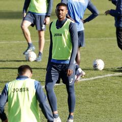 Aldair Fuentes, en la rampa de salida