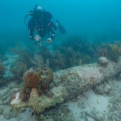 Hallan un buque de guerra hundido en el siglo XVII