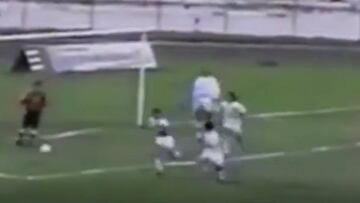 Primer gol de Falcao como profesional