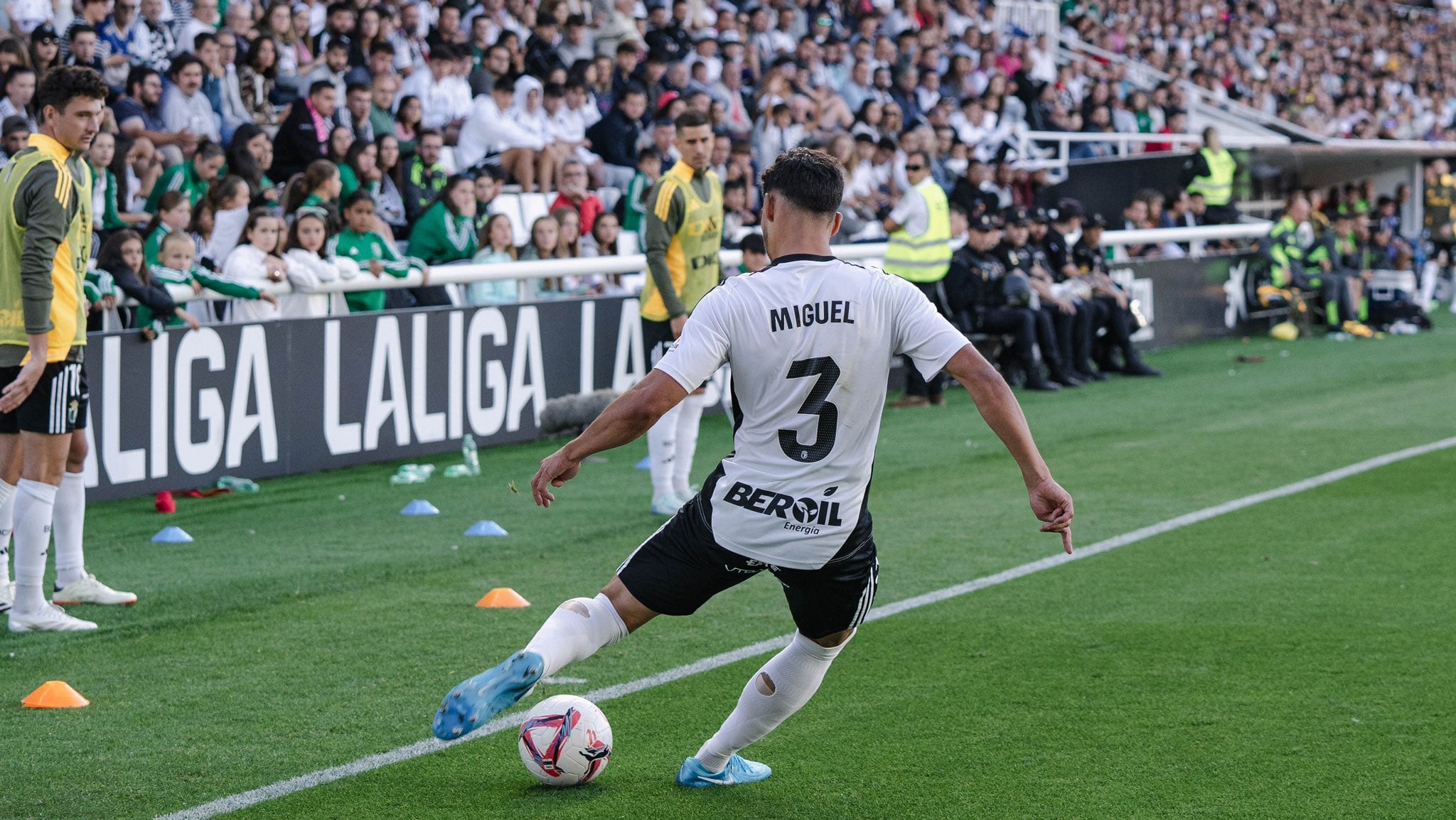 Florian Miguel, jugador del Burgos.