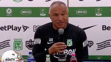 William Amaral, director técnico de Atlético Nacional