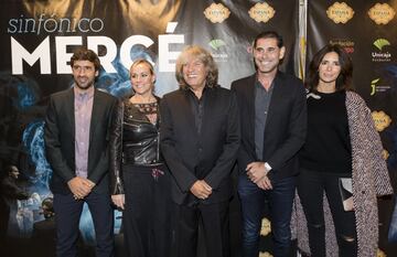 Raúl, Sonia, José Mercé, Hierro y Mamen Sanz.