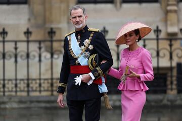 El rey de España Felipe VI y la reina Letizia.