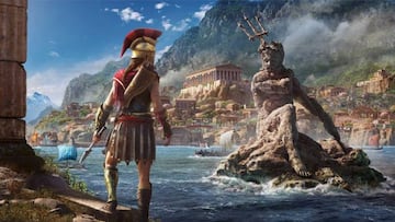 Parajes del Mediterr&aacute;neo en Assassin&#039;s Creed Odyssey.