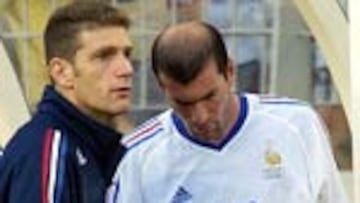 <b>NO ES GRAVE.</b> El crack fránces, Zidane, no corre peligro de perderse el Mundial y su lesión no parece tan grave como se preveía.