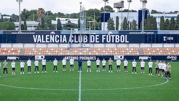 El Valencia vuelve con un minuto de silencio por Fernando Martín