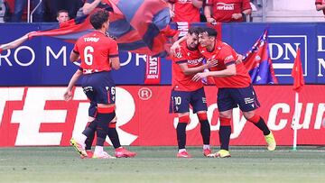 Osasuna 2 - 0 Espanyol: resumen goles y resultado