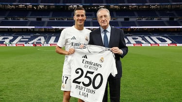 Lucas V¨¢zquez llega a 250 partidos de Liga