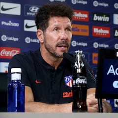 Simeone: "Los cinco cambios dan más opciones y posibilidades"