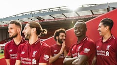 Liverpool unveil new 2018/19 season home kit