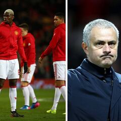 A Mou le cabrearon las bromas del equipo en el calentamiento